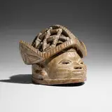 Yoruba, Gelede mask, carved wood