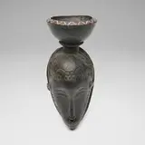 Guro, Mask surmounted by a bowl, carved wood