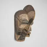 Songye, Kifwebe mask, carved and painted wood