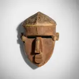 Lwalwa, Mask, carved wood