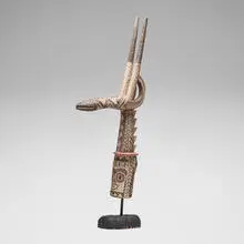 Kurumba, Adoné (antelope) headdress, carved wood, pigment