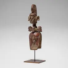 Mumuye, Shoulder mask, carved wood