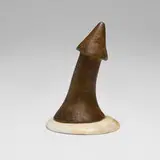 Oromo, Kallacha headpiece, bronze, shell
