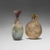 Roman, Vessels, set of two, blown glass