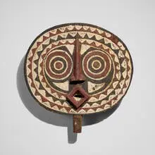Bwa, Mask, pigment, carved wood