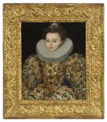 George Gower, Untitled, in an Italian carved giltwood frame Provenance: The Savile family