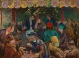 John Steuart Curry, Paris Cafe