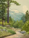 Lorenzo Palmer Latimer, Keith's Dome, Fallen Leaf, Lake Tahoe region