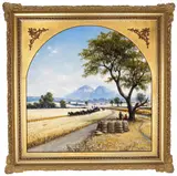 William A. Coulter, Wheat harvest