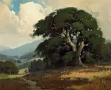 Percy Gray, Shadow of an oak, 1919, oil on canvas