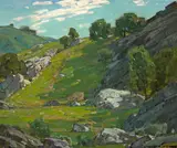 William Wendt, The cow trail