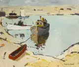 Thomas Lorraine Hunt, Boats along the shore