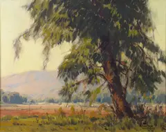 His Majesty by Sam Hyde Harris, oil on canvas affixed to board, sold Aug 2010