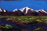 Conrad Buff, River in the Owens Valley 17 1/2 x 26 1/2in