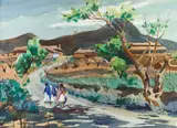 Emil Kosa Jr., Figures on a path