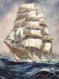 Arthur Edwaine Beaumont, U.S.C.G. Eagle training ship