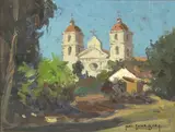 Carl Oscar Borg, Church; Old Oraibi, Arizona (two)