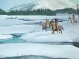 Donald 'Putt' Putman, Eagle Valley, acrylic on board