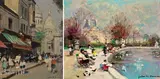 Jules Rene Herve, By the pond; Montmartre (2)