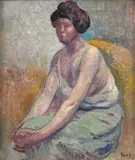 Maximilien Luce, Portrait d'Ambroisine