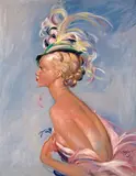 Jean-Gabriel Domergue, Élégante au chapeau