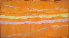 Stanley Boxer, Texasdazzle, 1974, oil on linen