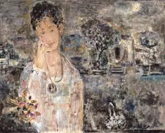 Carmen Laffón, Untitled, c. 1960, oil on canvas
