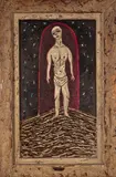Ray Smith, Untitled, 1985, oil on panel in artist's frame