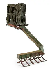 Nancy Graves, Urbscaleum, 1981, bronze with polychrome patina