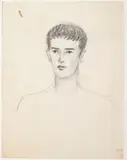 Elizabeth Peyton, Eduardo, c. 1990, pencil on paper