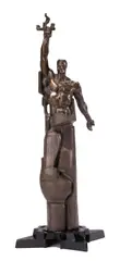 New Statue of Liberty by Ernst Neizvestny, bronze on painted wood base, sold May 2010