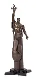 Ernst Neizvestny, New Statue of Liberty, bronze on painted wood base