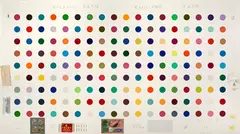 Damien Hirst, Killing Pain, Killing Pain, 2004, pencil and mixed media collage on monoprint with aquatint