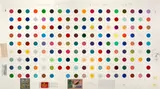 Damien Hirst, Killing Pain, Killing Pain, 2004, pencil and mixed media collage on monoprint with aquatint