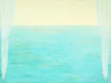 Hiroshi Sugito, Falling, 1998, acrylic and colored pencil on canvas