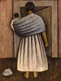 Rufino Tamayo, El Rebozo Azul