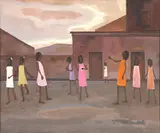 Gustavo Montoya, Niñas jugando