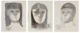 Jose Luis Cuevas, Renaissance Self-Portraits, 1961 (3)