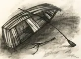 Kcho, Sin titulo, 2003, crayon on paper