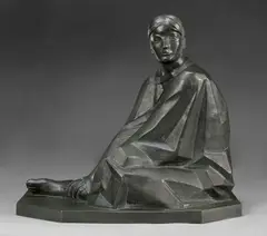 La juania by Felipe Castaneda, 2000, bronze with dark gray patina, sold May 2010