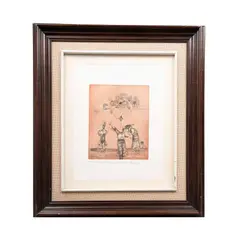 BESO Y PAPALOTE by Gerardo Cantú, Grabado, P.E.A, offered Jun 2022