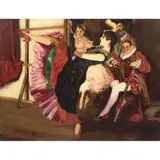 Armando Drechsler, Bailarina Ensayando, ca. 1930, Óleo sobre tela
