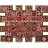Pedro Friedeberg, Untitled, Mixta sobre cartulina