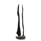Anónimo, Untitled, Escultura en acero laqueado color negro
