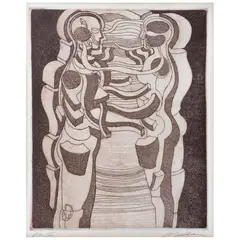 Untitled by Arnold Belkin, Grabado P A II, offered Mar 2022