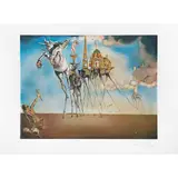 The temptation of St. Anthony (La tentación de San Antonio) by Salvador Dalí, Litografía 121 / 199, offered Mar 2022