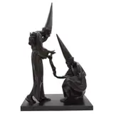 Rafael Coronel, La máscara, Escultura en bronce P / A - 13