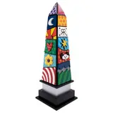 Romero Britto, Place de la Concorde, Escultura en madera y acrílico AP 2 / 5