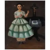 Horacio Rentería, Niña y crucifijo