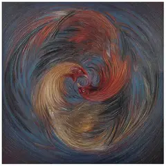 Luis Strempler, Constelación cósmica del valor, 1962, Óleo sobre tela